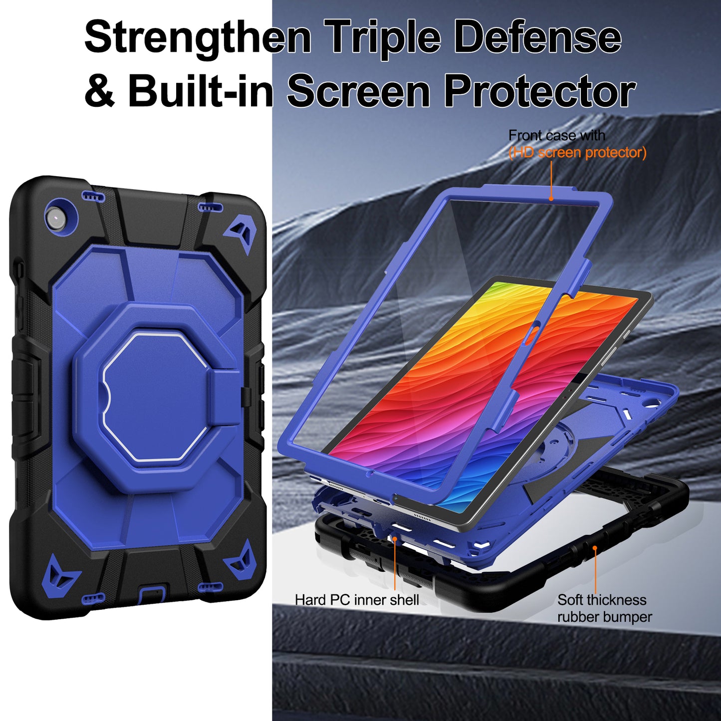 Max Guard Case For galaxy Tab A9 Plus +