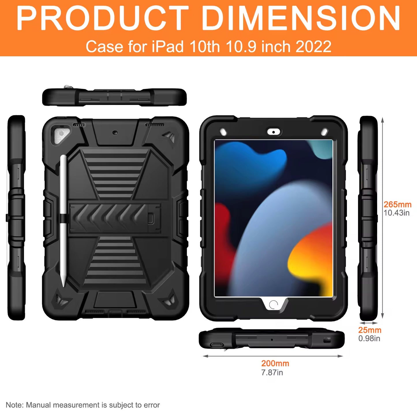 Secure Kick Pro Case For iPad 7/8/9th 10.2 inch